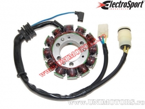 Stator Honda TRX300 / TRX300FW Fourtrax 4x4 ('88-'91 / '00 - 18 bobines) - (Electrosport)