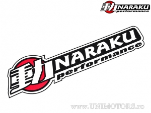 Sticker (decal) - Naraku Performance 119x35mm