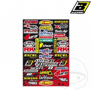 Sticker logo - SPONSOR mini 50x35 cm - JM