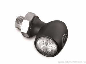 Stop completo LED universale nero Atto RB con montaggio orizzontale - Kellermann