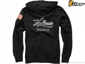 Sudadera con capucha casual Original Zip-Up (negro) - Hallman