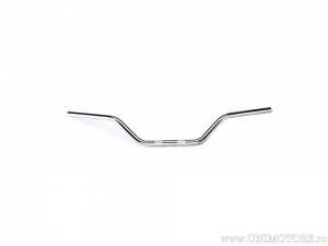 Superbike High Chrome Steel Handlebar with 22mm Diameter and 870mm Length - Fehling