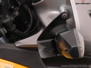 Suport far ceata set - culoare: negru - Honda XL700V Transalp ('07-) - SW-Motech