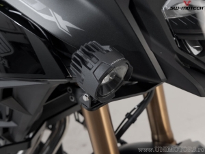 Suport far ceata set - otel - culoare: negru - Honda CB500X ('18-) / NX500 ('23-) - SW-Motech