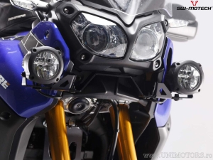 Suport far ceata set - otel - culoare: negru - Yamaha XT1200Z Super Ténéré ('14-) - SW-Motech