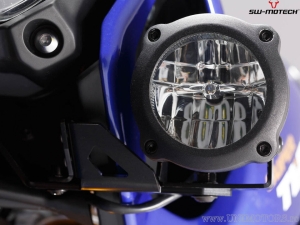 Suport far ceata set - otel - culoare: negru - Yamaha XT1200Z Super Ténéré ('14-) - SW-Motech