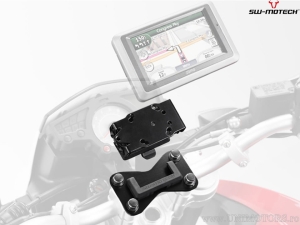 Suport GPS cockpit cu QUICK-LOCK si culoare neagra - BMW K 1200 GT ('06-'08) / K 1300 GT ('07-'11) - SW-Motech