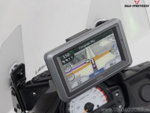 Suport GPS cockpit cu QUICK-LOCK si culoare neagra - Kawasaki Versys 650 ('14-'21) - SW-Motech