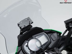 Suport GPS cockpit cu QUICK-LOCK si culoare neagra - Kawasaki Versys-X300 ABS ('16-) - SW-Motech