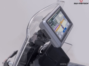 Suport GPS cockpit cu QUICK-LOCK si culoare neagra - KTM 890 Adventure ('22-) - SW-Motech