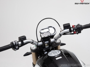 Suport GPS ghidon cu QUICK-LOCK si culoare neagra - Ducati Scrambler 1100 Sport ('17-) - SW-Motech