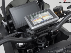 Suport GPS ghidon cu QUICK-LOCK si culoare neagra - KTM 1290 Super Adventure ('21-) - SW-Motech