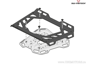 Suport topcase ADVENTURE-RACK - material: aluminiu - culoare: negru - BMW R 1300 GS ('23-) - SW-Motech