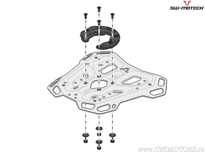 Suport topcase ADVENTURE-RACK - material: aluminiu - culoare: negru - BMW R 1300 GS ('23-) - SW-Motech