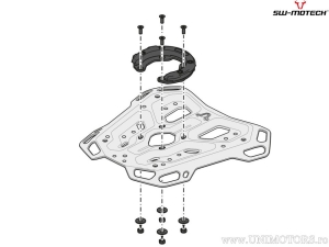 Suport topcase ADVENTURE-RACK - material: aluminiu - culoare: negru - Suzuki V-Strom 800 / 800DE ('22-) - SW-Motech