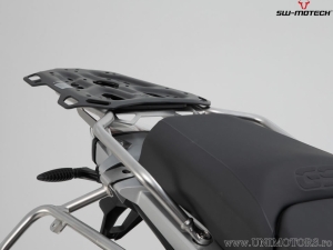 Suport topcase ADVENTURE-RACK pentru suporti otel - aluminiu negru - BMW R 1200 GS / R 1250 GS / F 850 GS Adv. - SW-Motech