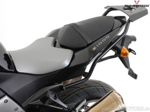 Suport topcase ALU-RACK - material: aluminu - culoare: negru - KAWASAKI Z 1000 ('06-'09) / Z 750 ('06-'12) - SW-Motech