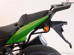 Suport topcase ALU-RACK - material: aluminu - culoare: negru - KAWASAKI Z 1000 ('06-'09) / Z 750 ('06-'12) - SW-Motech