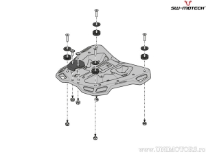 Suport topcase STREET-RACK - material: aluminu - culoare: negru - BMW F 900 R / XR ('19-) - SW-Motech