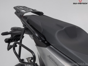 Suport topcase STREET-RACK - material: aluminu - culoare: negru - Honda X-ADV ('20-) - SW-Motech