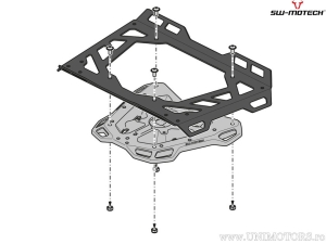 Suport topcase STREET-RACK - material: aluminu - culoare: negru - Kawasaki Versys 1000 ('12-) - SW-Motech