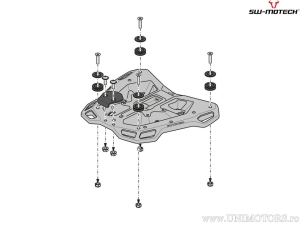 Suport topcase STREET-RACK - material: aluminu - culoare: negru - Triumph Tiger 1050 Sport ('13-) - SW-Motech