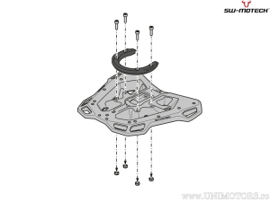 Suport topcase STREET-RACK - material: aluminu - culoare: negru - Zero SR/S ('19-) - SW-Motech