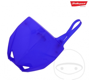 Suporte de número de corrida Polisport transparente preto - Yamaha YZ 85 SW 17/14 polegadas ('15-'17) / YZ 85 LW 19/16 polegada