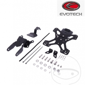 Suporte de placa Evotech - Yamaha MT-09 850 ('13-'16) / Yamaha MT-09 850 A ABS ('13-'16) - JM