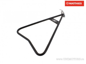 Suporte lateral triangular (completo) com bloqueio preto - JM