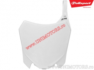 Support de plaque d'immatriculation blanc - Honda CRF 250 R ('14-'17) / CRF 250 RE ('16-'17) / CRF 450 R ('13-'16) / CRF 450 RE 