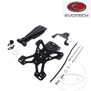 Support de plaque d'immatriculation Evotech - KTM Super Duke 1290 R LC8 ABS ('20) - JM