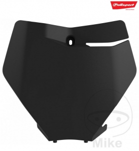 Support de plaque d'immatriculation Polisport noir - KTM SX 125 ('19-'22) / KTM SX 150 ('19-'22) / KTM SX 250 ('19-'22) - JM