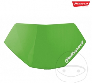 Support numéro compétition Polisport vert pour masque loin Halo - JM