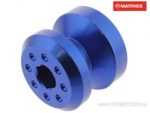 Supporto di supporto in alluminio blu M6 - Aprilia Caponord 1200 ABS / Dorsoduro 1200 ABS ATC / Ducati Monster 821 ABS - JM