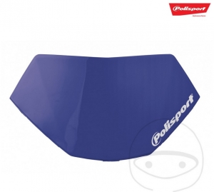 Supporto numero competizione Polisport blu per maschera faro Halo - JM