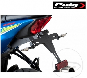 Supporto portatarga Puig - Suzuki GSX-R 125 RL ABS ('17-'18) / Suzuki GSX-R 125 RLX ABS ('17-'18) - JM