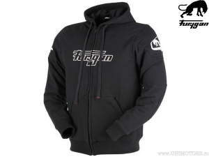 Sweat à capuche pour moto Furygan Luxio Black (noir) - Furygan