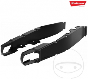 Swingarm protection set black Polisport - Sherco SE 125 R 2T Racing ('18-'19) / Sherco SE 250 2T Enduro ('14-'17) - JM