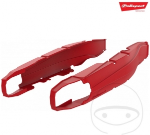 Swingarm protection set red Polisport - Beta RR 250 2T Enduro ('15-'17) / Beta RR 250 2T Enduro Oilmix ('18-'19) - JM