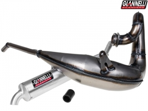 Système d'échappement complet Giannelli Enduro 2T - Yamaha DT 125 R ('99-'01) - Silencieux en aluminium