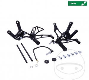 System aluminiowych tłoków SP TRW-Lucas - Kawasaki ZX-6R 600 P Ninja ('07-'08) / Kawasaki ZX-6R 600 R Ninja ('09-'12) - JM