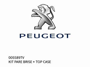 SZÉLVISSZAVETŐ KIT + FELSŐ DOBOZ - 005589TV - Peugeot