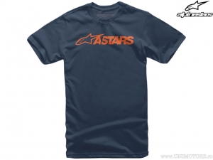 T-shirt décontracté Mx Blaze (bleu marine) - Alpinestars