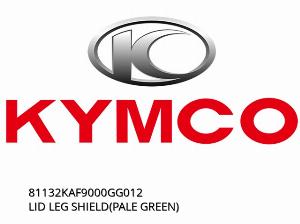 TAMPA DE PÉ DA PROTEÇÃO (VERDE CLARO) - 81132KAF9000GG012 - Kymco