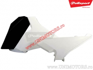 Tampa lateral da caixa do filtro de ar (branca / conjunto) KTM EXC 125 / EXC 250 / EXC 300 / EXC 450ie / EXC 500ie ('12-'13) - P