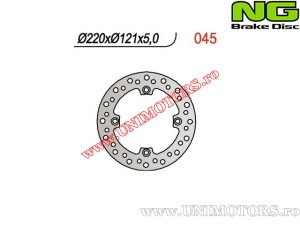 Tarcza hamulcowa tylna - Honda CR 125 R ('89-'97) / CR 250 R / CR 500 R ('89-'96) - (NG)