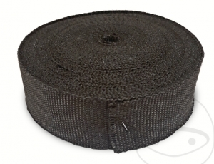 Thermal Band Exhaust Protection Black 50 mm X 15 Meters - JM