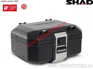 Topcase (valise) - Terra TR37 (aluminium - noir) - Shad