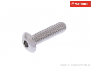 Tornillo de cabeza abombada Pro Bolt 5/32 x 5/8 acero inoxidable A4 - JM